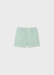 Linen_dressy_shorts_Groen