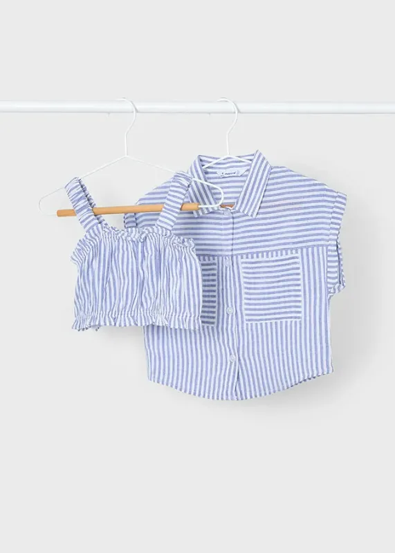 2_pcs_striped_blouse_Blauw