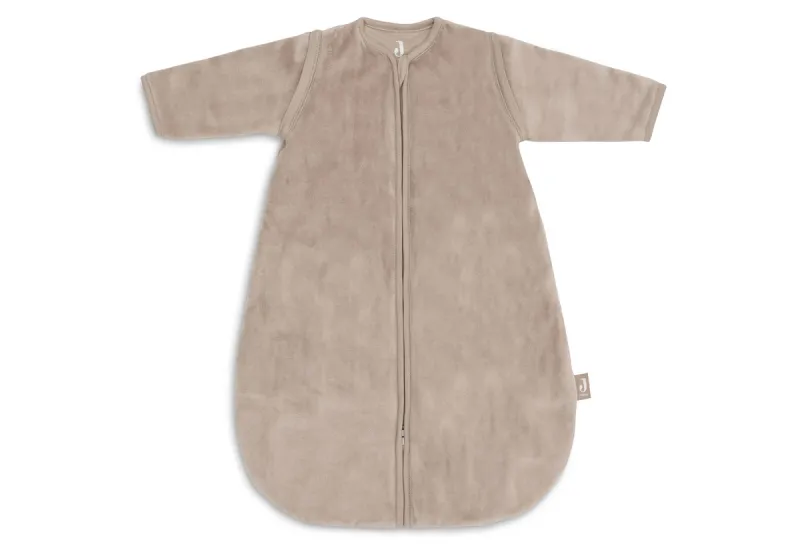 6_Slaapzak_met_afritsbare_mouw_Rond_60cm_Velvet_Milky_Coffee_