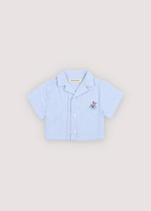 Baby_Shirt_Vista_Blue_Seersucker_Stripes_Blauw