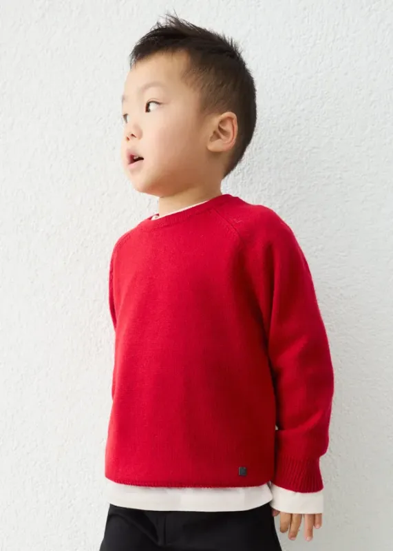 Basic_Crew_Neck_Jumper_Rood