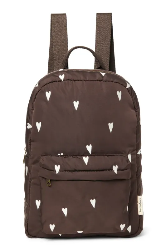Brown_Puffy_Hearts_Puffy_Midi_Backpack_With_Front_Pocket_Multi