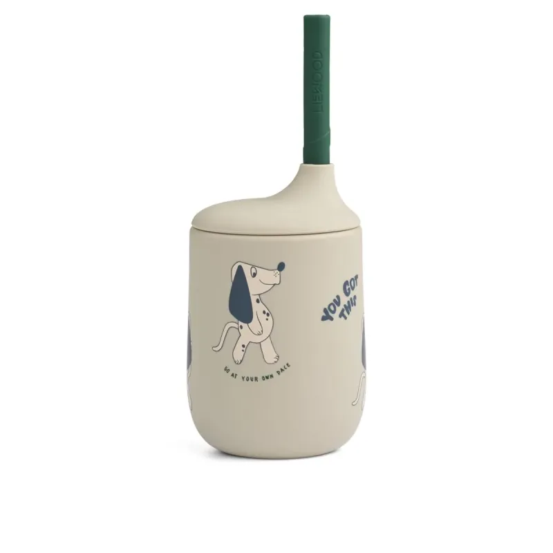 Ellis_Printed_Sippy_Dakota_Dog_Cup_230ml_Mist_Beige