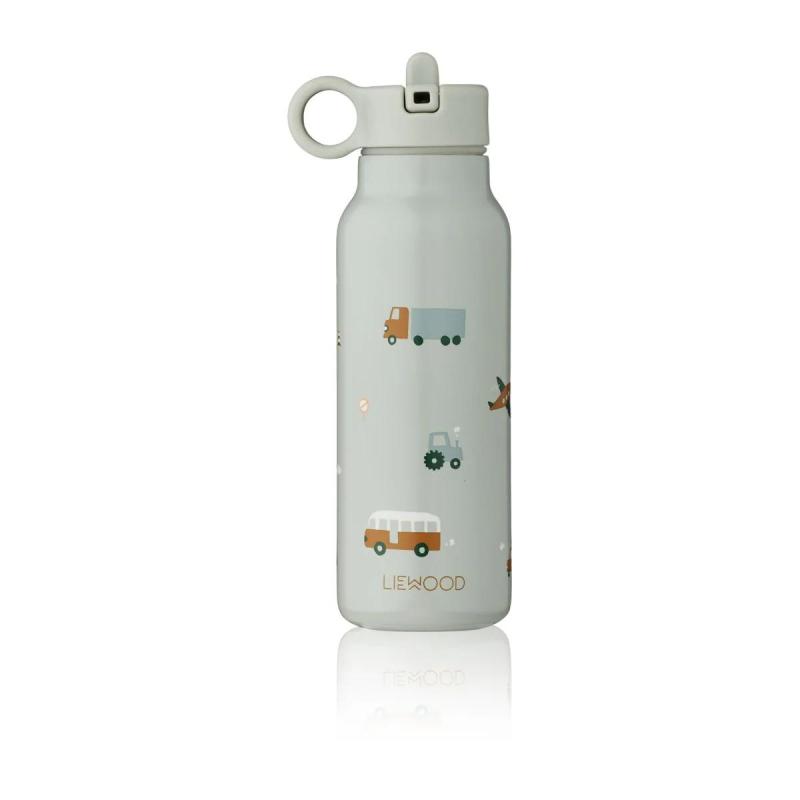 Falk_Water_Bottle_350_ml_Vehicles_dove_blue_mix_