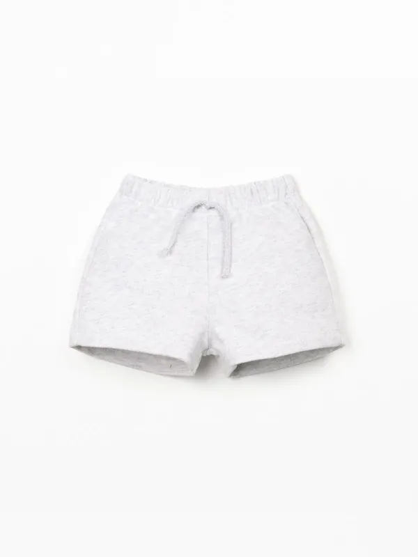 Fleece_Shorts_Grijs