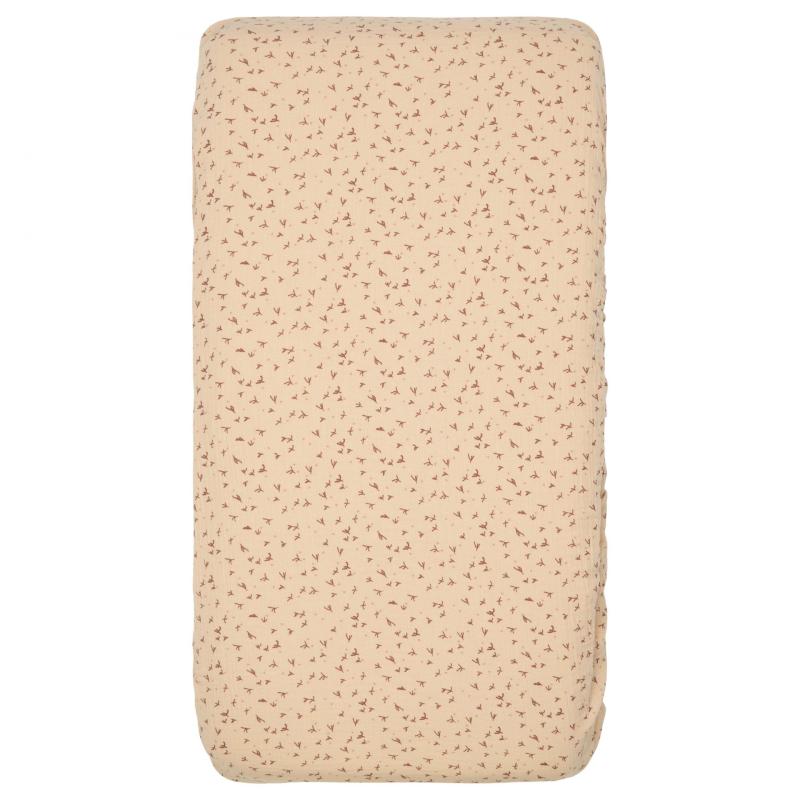 Hoeslaken_ledikant_Trail_60x120_Beige