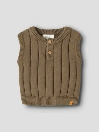 Knit_Vest_Groen