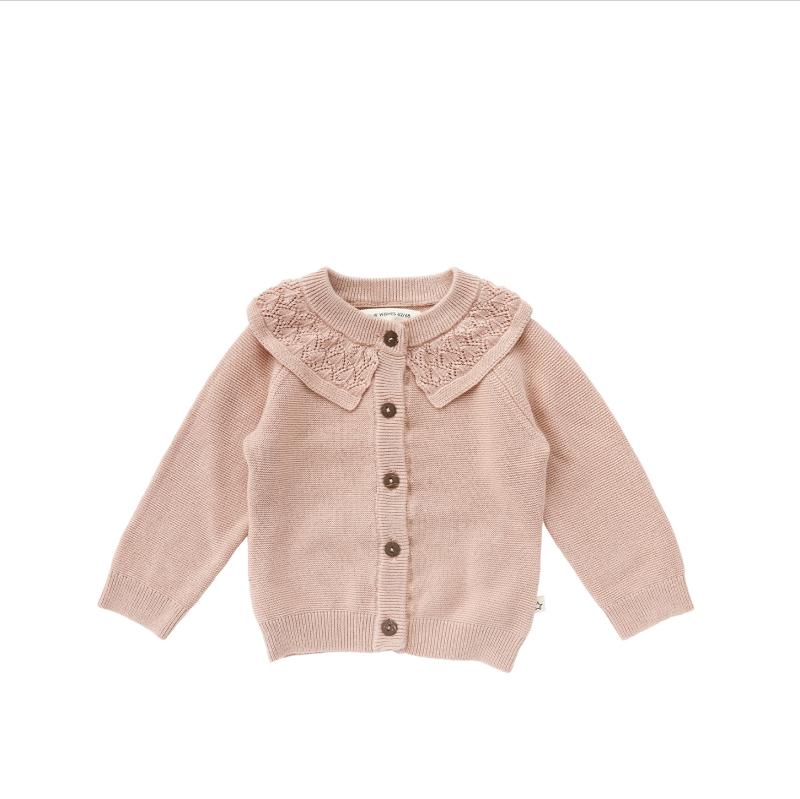 Knit___Ruffle_Collar_Cardigan_Wit