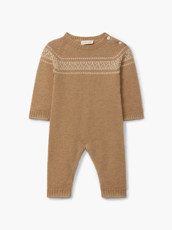 Knitted_Jacquard_Babygrow_Bruin