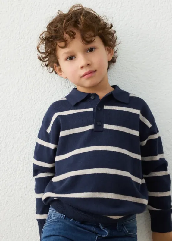 L_s_Knit_Polo_Blauw_6