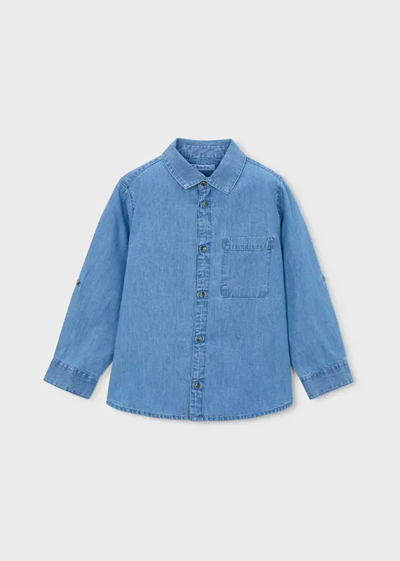 L_s_denim_shirt_Blauw_8