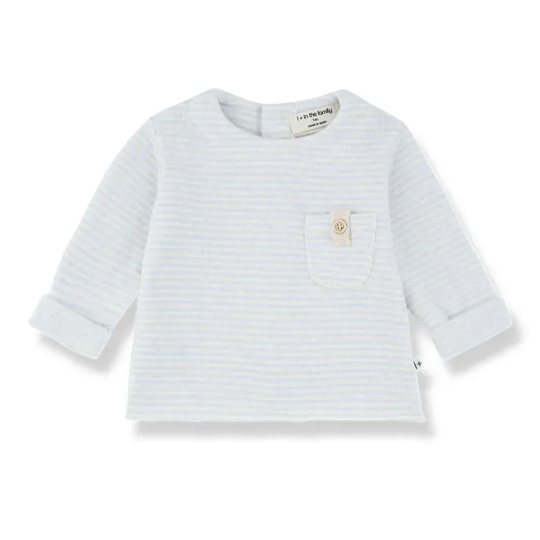 L_sleeve_Pocket_T_shirt_Blauw