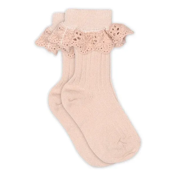 Lea_Socks_Lace_Rose_Dust_Roze