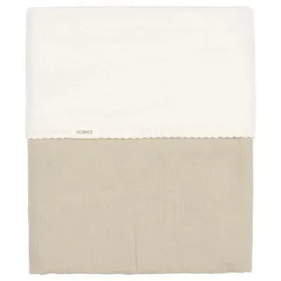 Ledikantdeken_cotton_fleece_Faro_Sage_