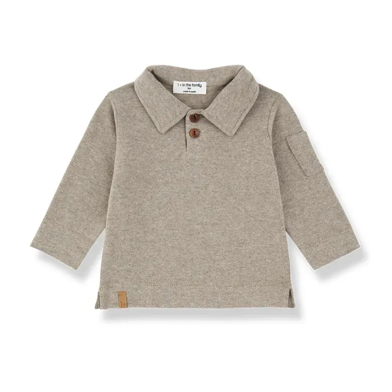 Longsleeve_Polo_Bruin