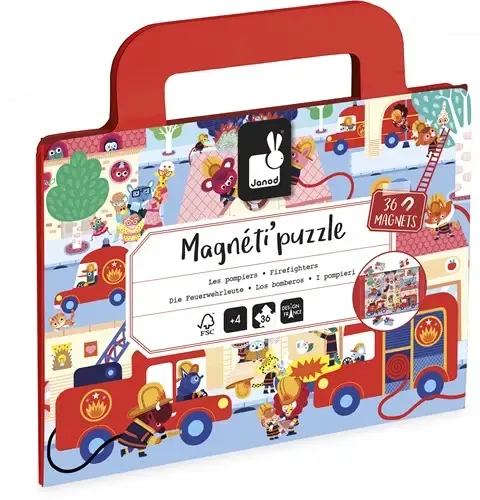 Magnetipuzzel___Brandweer_36_stukjes_