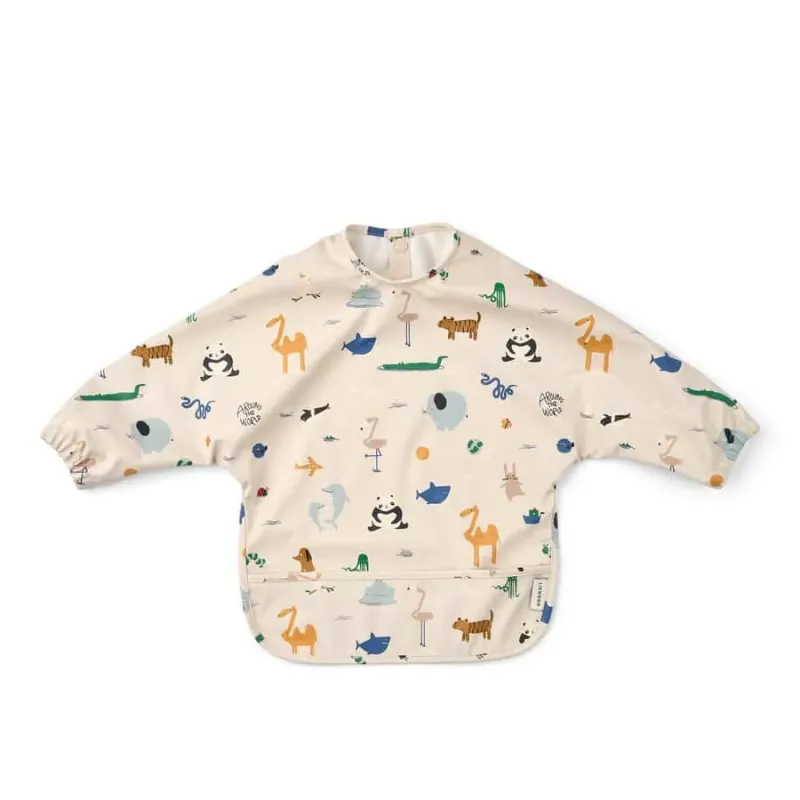 Merle_Printed_Cape_Bib_Around_the_world_