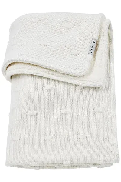 Meyco_wiegdeken_Knots_Teddy_75x100_offwhite_
