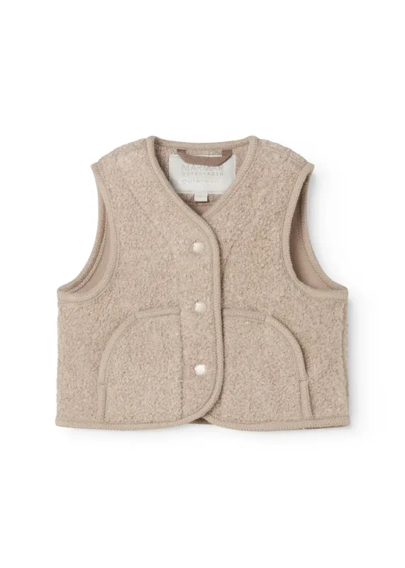 Ollas_Waistcoat_Muddy_Melange_Beige