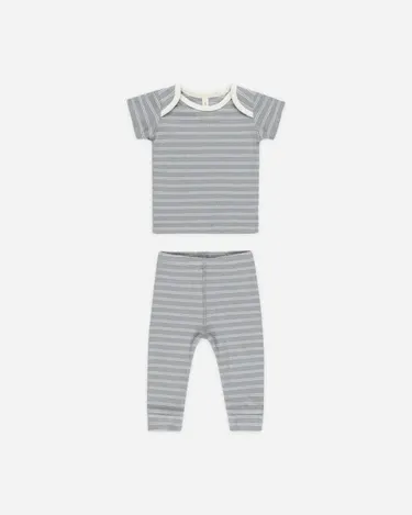 Ribbed_Short_Sleeve_Tee___Legging_Set_Blauw