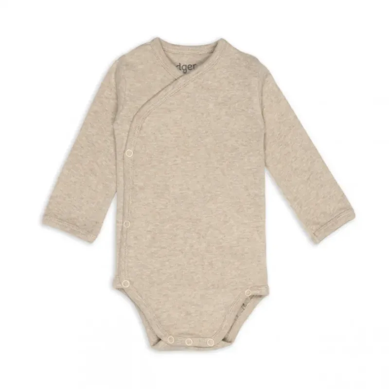Romper_LS_Melange_Beige
