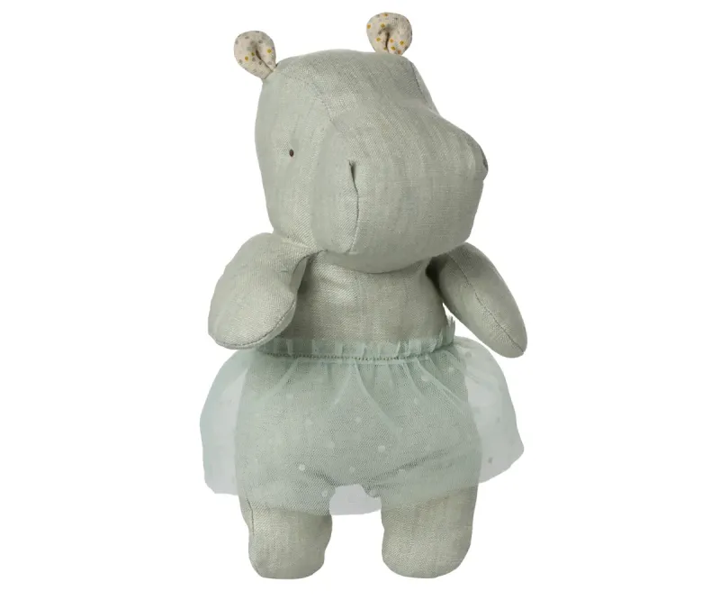 Safari_friends__Hippo_w__skirt__Small___Mint_