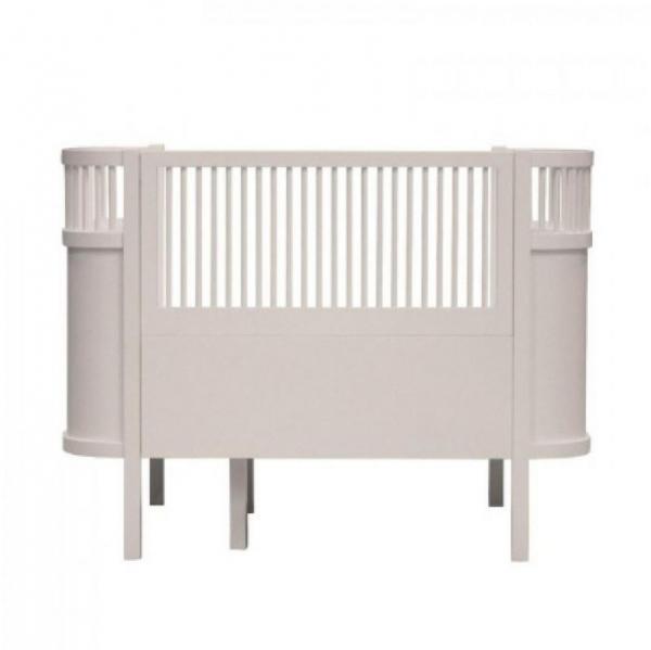 Sebra_Kili_baby_en_junior_ledikant_birchbark_beige_incl_matras_harmony