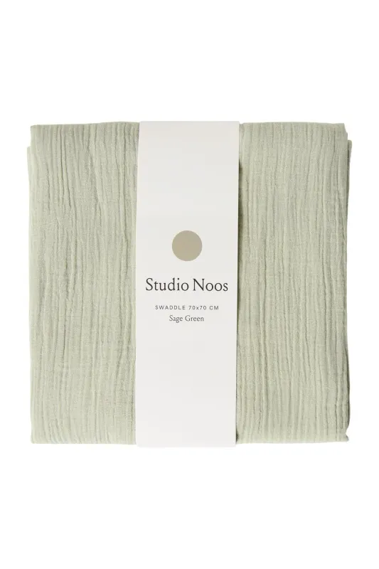 Swaddle_Uni_Medium_Green_70x70_cm_Groen