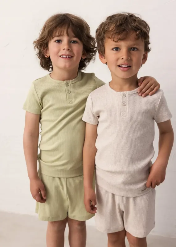 Tee_SS_Light_Beige_Melange_Beige