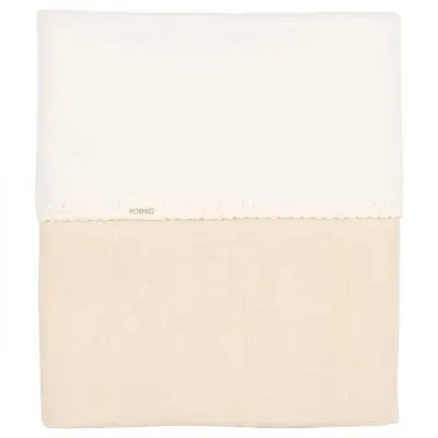 Wiegdeken_cotton_fleece_Faro_Warm_White_