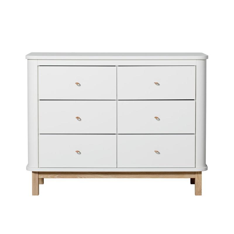 Wood_nursery_dresser_6_drawers_white_oak