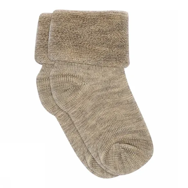 Wool_Baby_Socks_Light_Brown_Melange_Beige