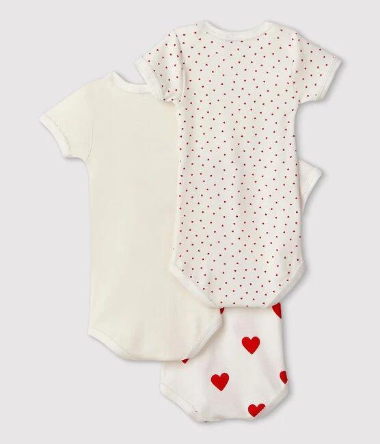 Rompertje Petit Bateau 3 Bodies Us Mc Multi Whale (Set van 3