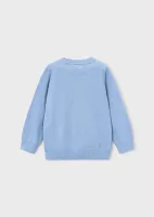 Basic_Cotton_Jumper_W_Round_Blauw