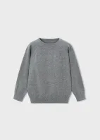 Basic_cotton_jumper_w__round_Grijs