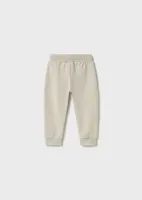 Basic_cuffed_fleece_trousers_Wit_1