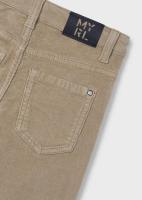 Basic_slim_fit_cord_trousers_Beige_1