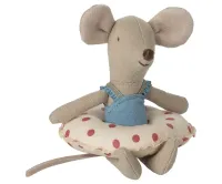 Beach_mouse_with_float__Little_sister___Flower__1
