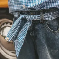 Broderie___Wrap_Skort_Blauw_1