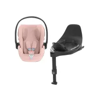 Cloud_T_I_size_plus_Peach_Pink_met_Base_isofix_Beige