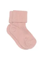Cotton_Rib_Socks_Silver_Pink_Roze