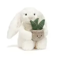 Cream_Bunny_with_Plant__