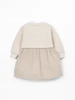 Fleece_Dress_Creme_1