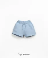 Fleece_Shorts_Blauw