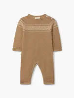 Knitted_Jacquard_Babygrow_Bruin
