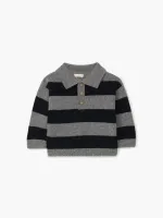 Knitted_Wool_Polo_Sweater_Grijs