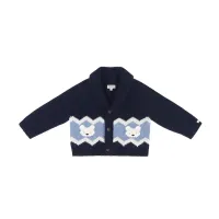 Kwinten_Merino_Wool_Cardigan_Polar_Bears_Blauw_1
