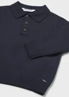L_s_Knit_Polo_Blauw_2
