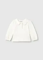 L_s_Polo_W_Wave_Collar_Creme