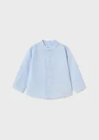 L_s_linen_mao_shirt_Blauw_3